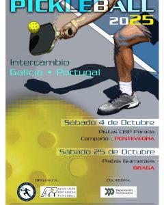1º hermanamiento transfronterizo de Pickleball entre Galicia y Portugal